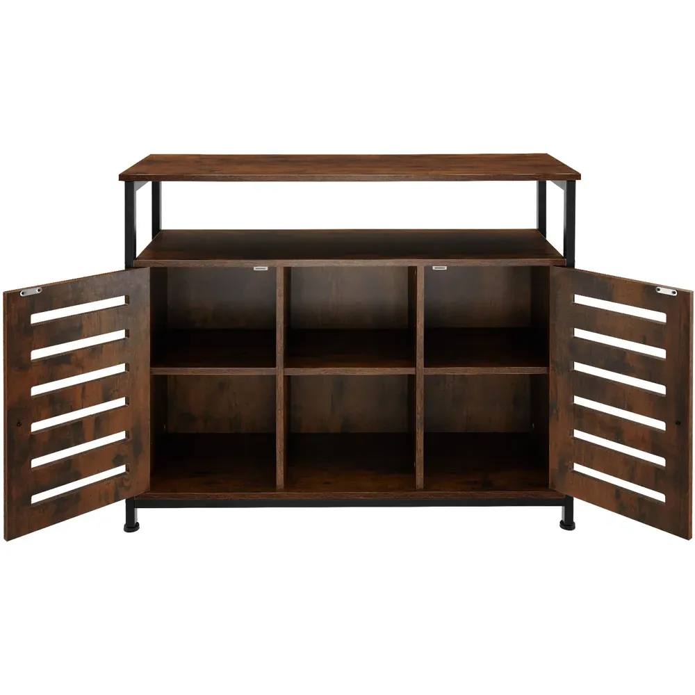 Warrington 2 Door Sideboard - Brown, Oak