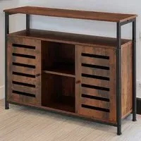 Warrington 2 Door Sideboard - Brown, Oak