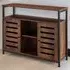 Warrington 2 Door Sideboard - Brown, Oak