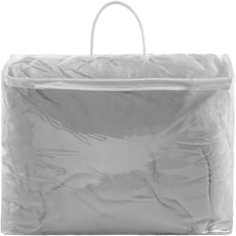 Washable Polyester Blanket - Grey