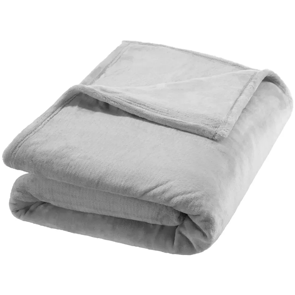 Washable Polyester Blanket - Grey image