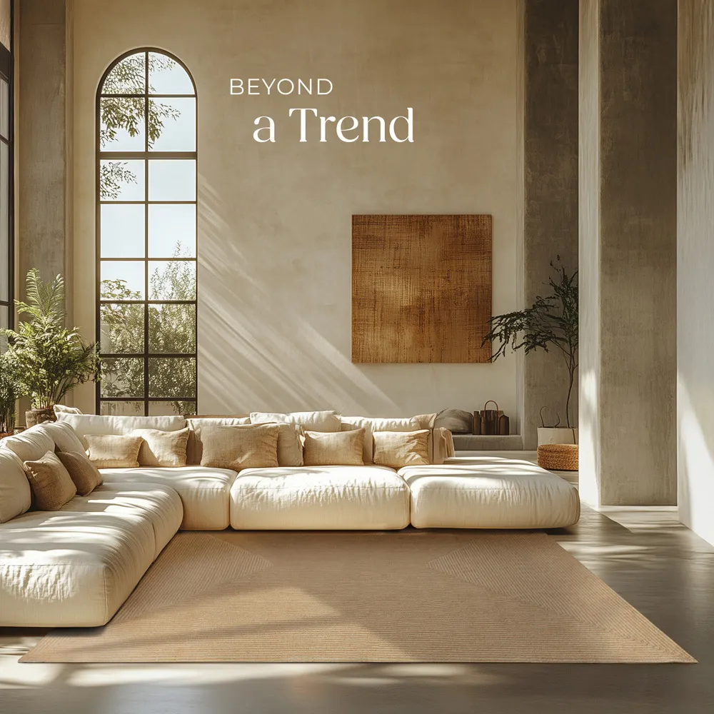 Woven Easy Care Rug - Brown, Jute