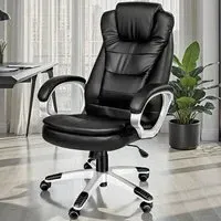 Zulu Height Adjustable Ergonomic Office Chair - Black