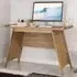 Baylor Trestle Desk - Brown, Oak