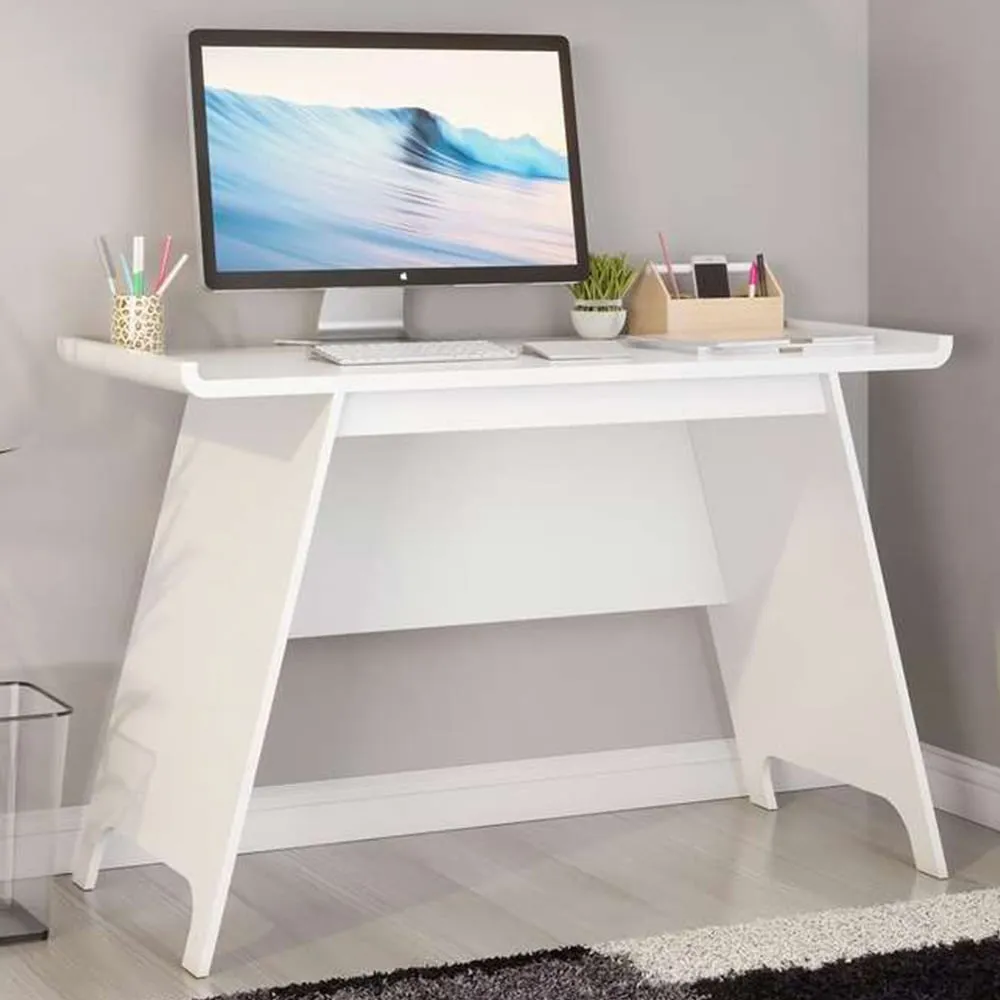 Baylor Trestle Desk - White