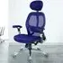 Cobham Mesh Desk Chair - Blue