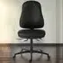 Ergonomic Office Chair with Gas Lift - Black, PU