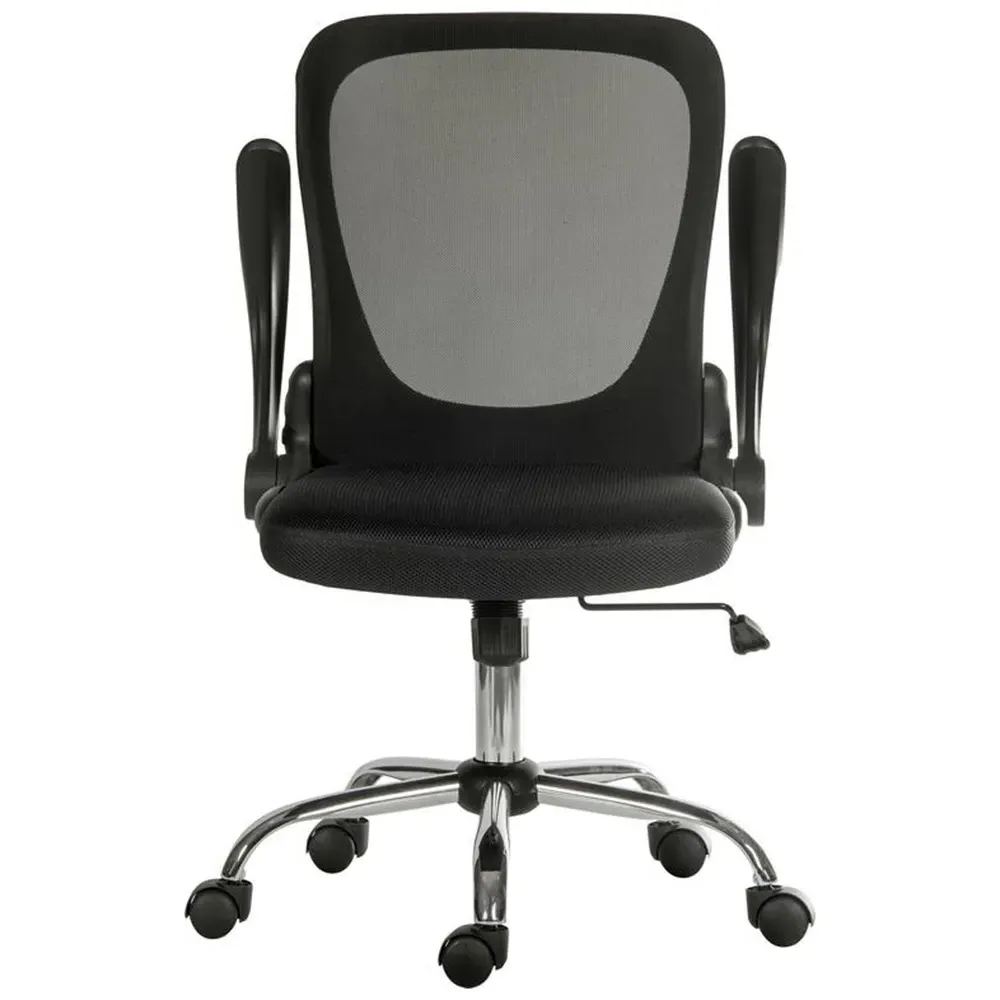 Office Flip Mesh Operator Chair - Black