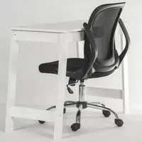 Office Flip Mesh Operator Chair - Black