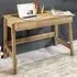 Ithaca Desk with Storage - Riviera Oak
