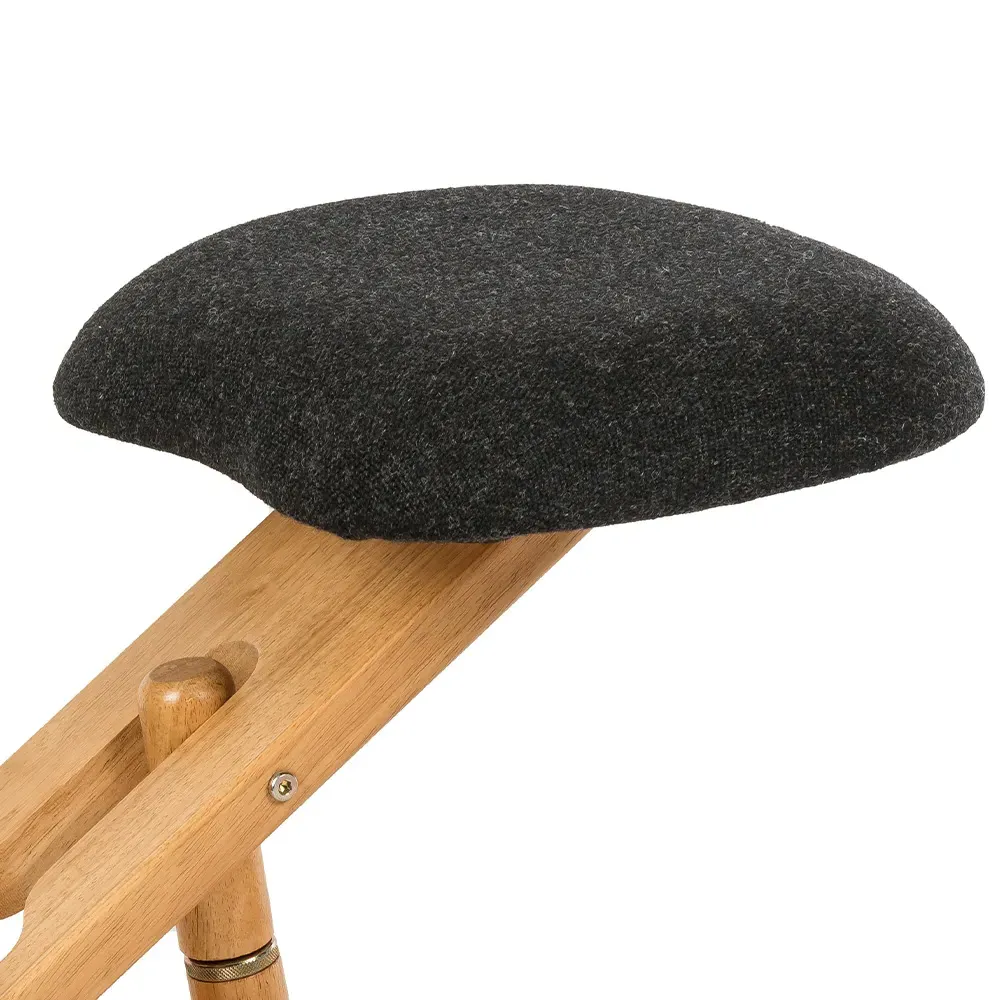 Office Posture Kneeling Stool - Black