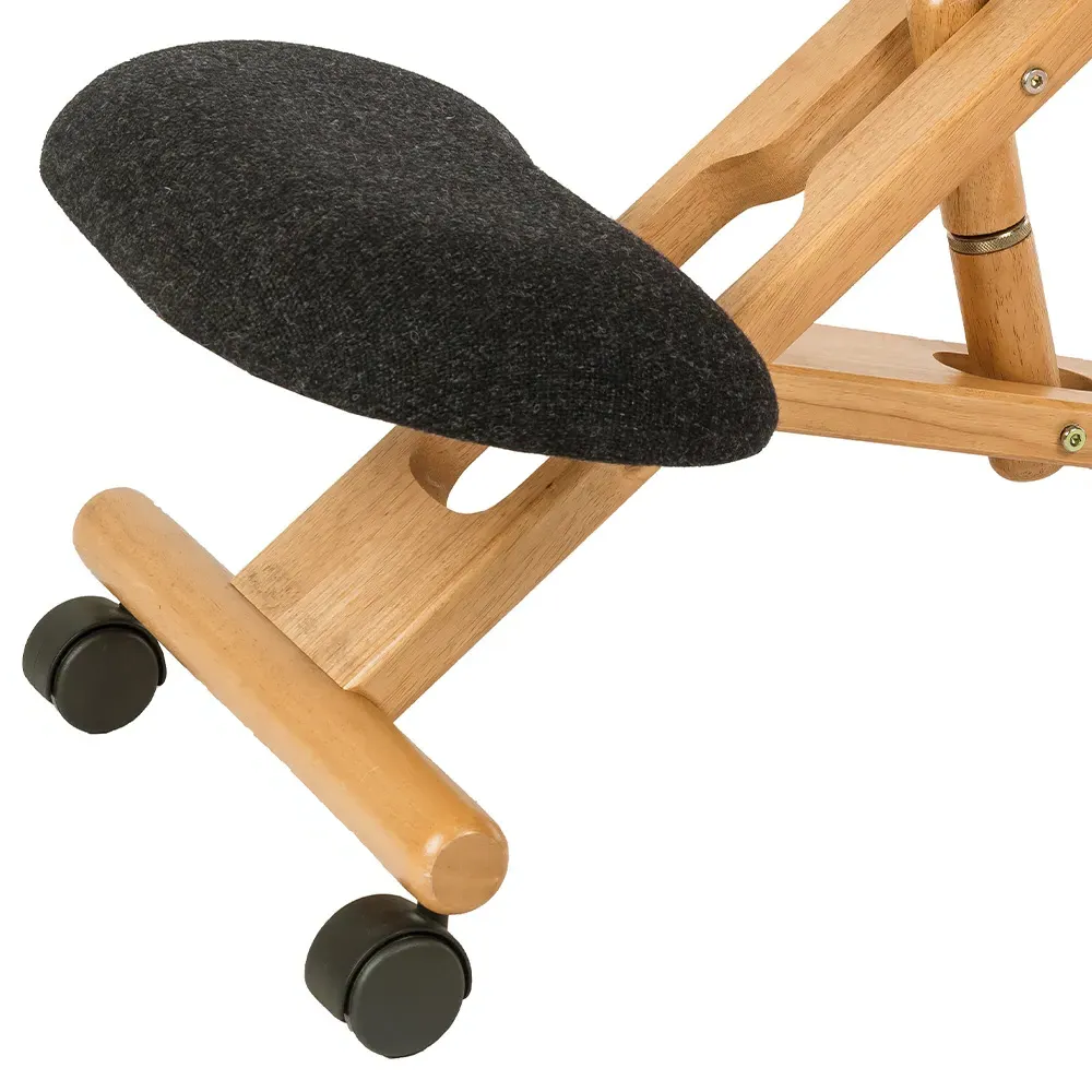 Office Posture Kneeling Stool - Black