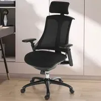 Office Rapport Mesh Office Chair - Black