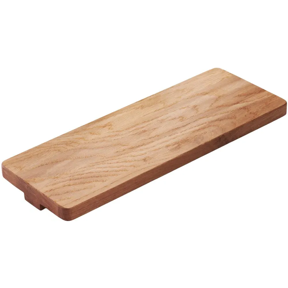 Bookie Towel Rail Shelf 400mm - Brown, Oak