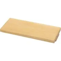 Stand Towel Rail Shelf 400mm - Brown, Beech Wood