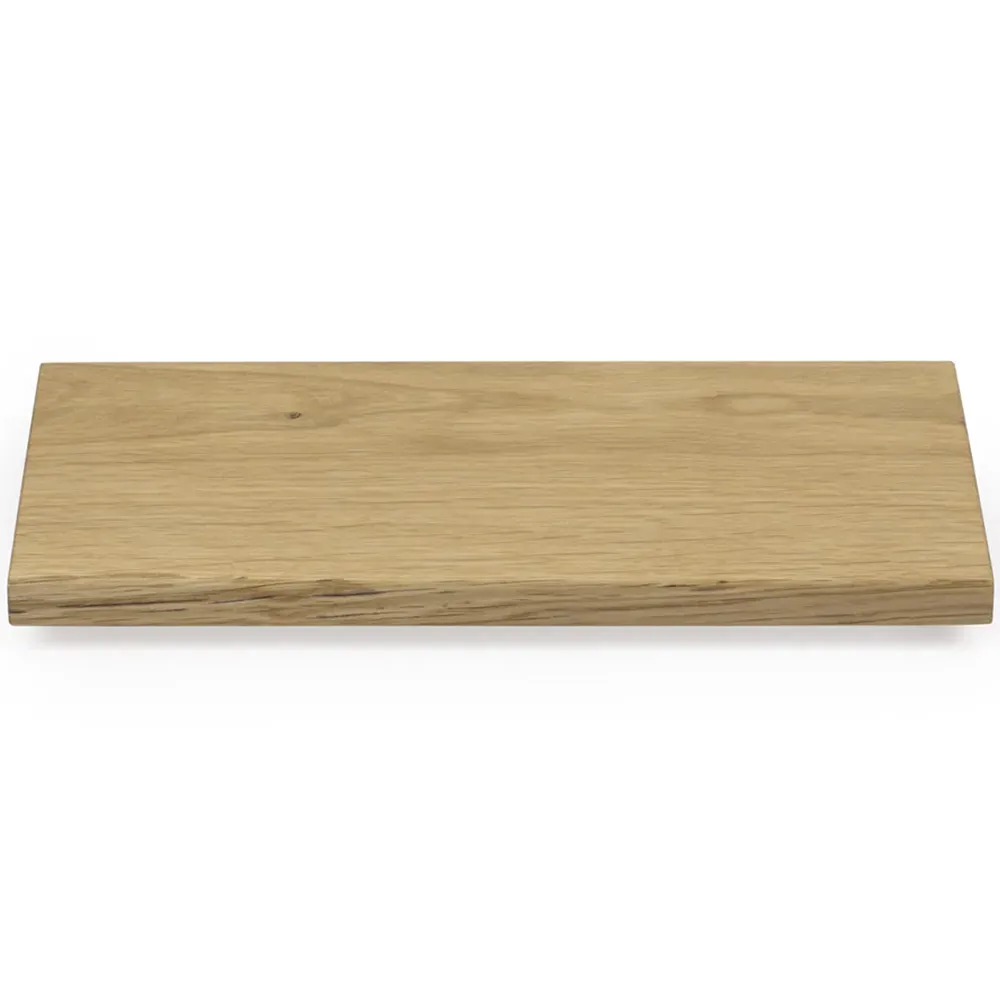 Stand Towel Rail Shelf 400mm - Brown, Oak