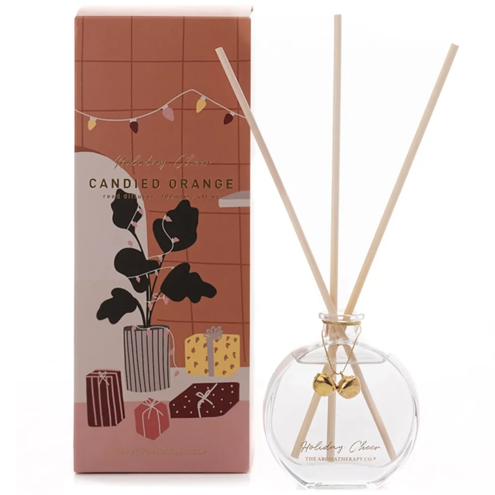 Holiday Cheer Candied Orange Diffuser 100ml - Clear