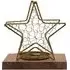 Celestial Medium Star Wire Candle Holder - Gold