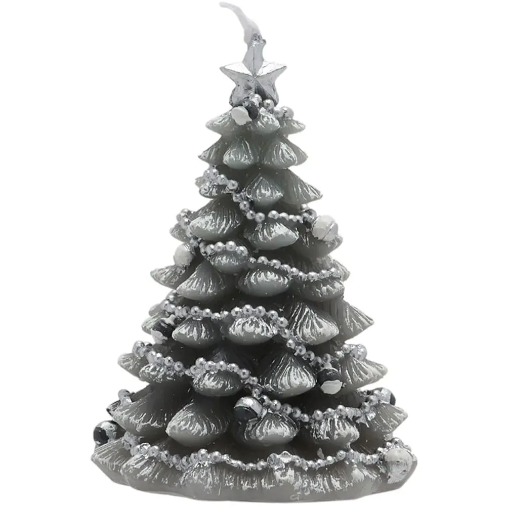 Small Christmas Tree Candle - Green image