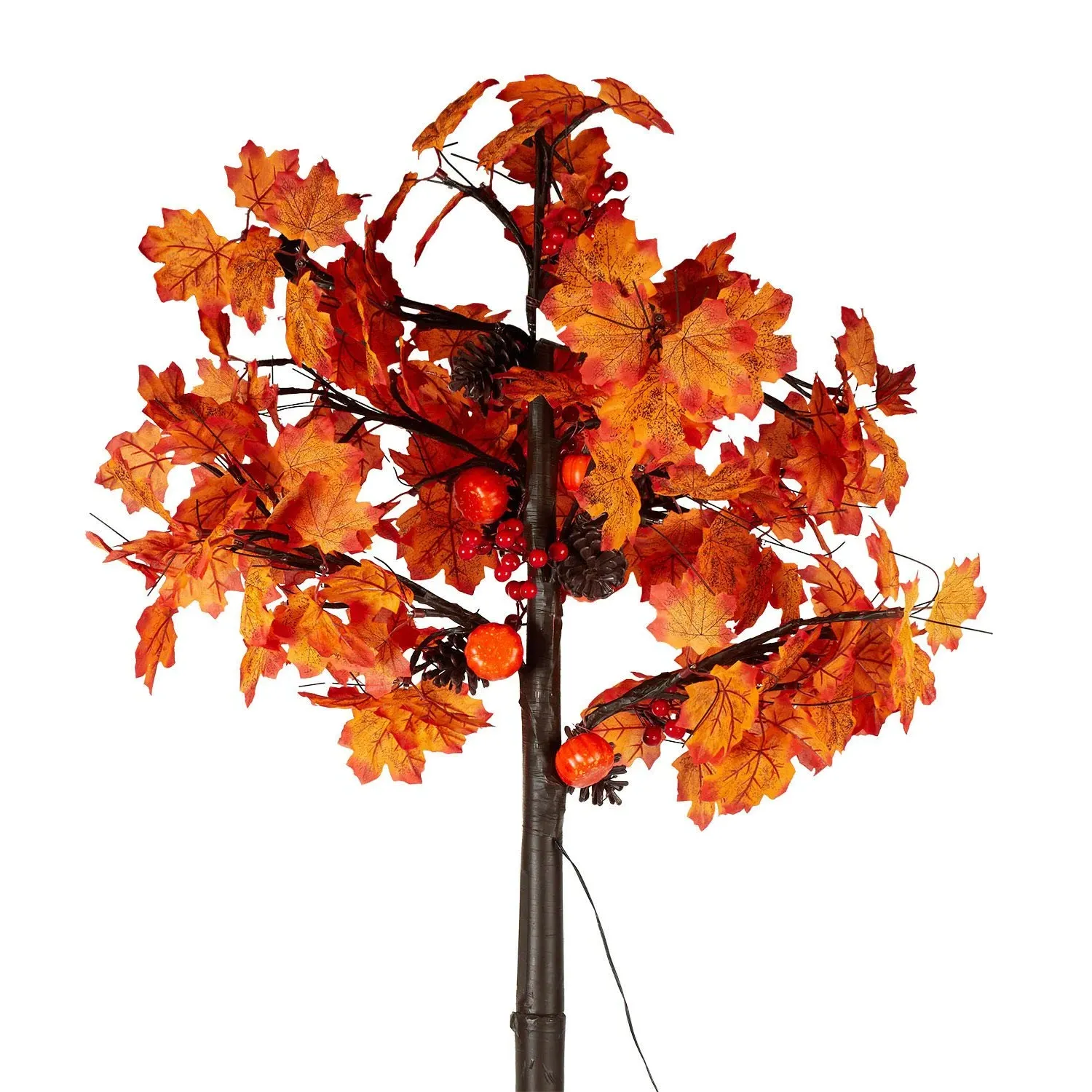 88 LED Autumn Maple Leaf Tree - Orange image