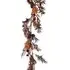 Autumnal Amber Bloom LED Garland - Orange