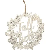 Fall is Here Wooden Sign
