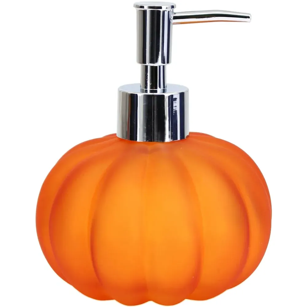 Frost Pumpkin Soap Dispenser - Orange image
