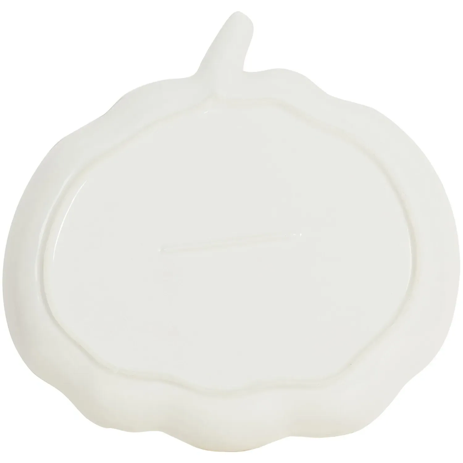 Pumpkin Plate - White