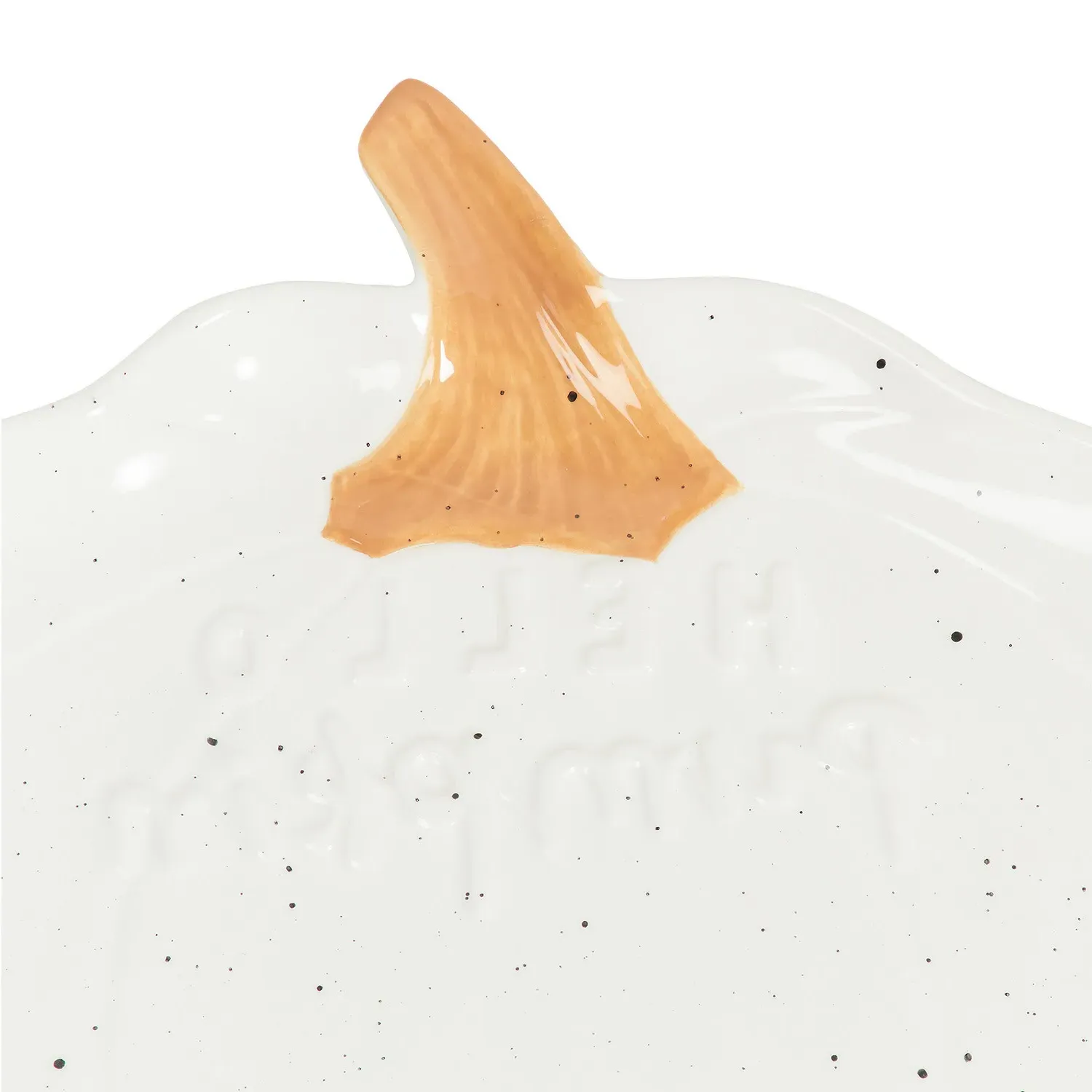 Pumpkin Plate - White