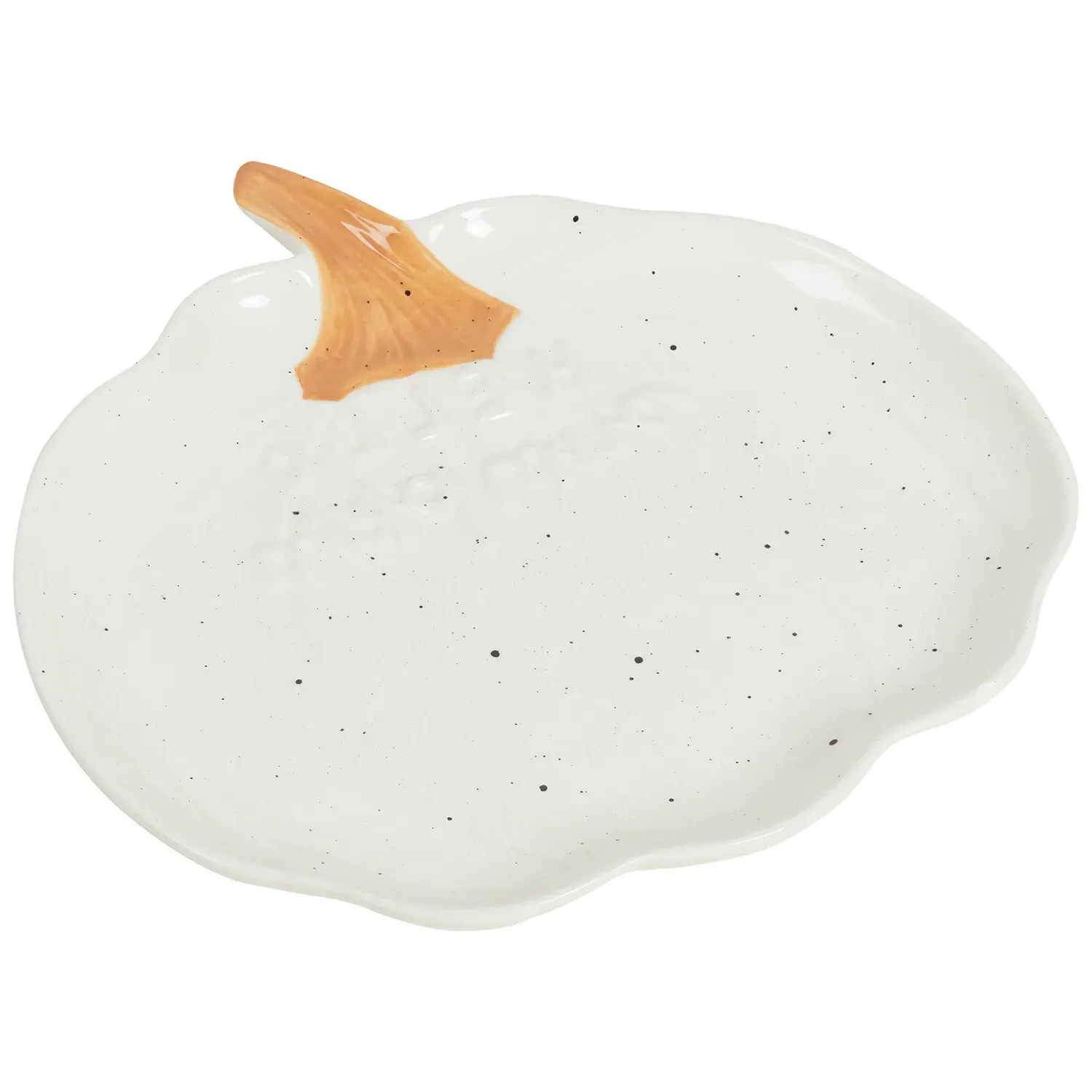 Pumpkin Plate - White