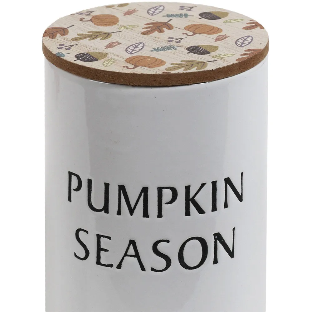 Pumpkin Season Ceramic Candle
