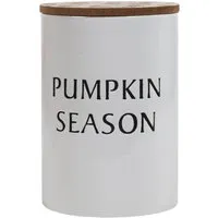 Pumpkin Season Ceramic Candle