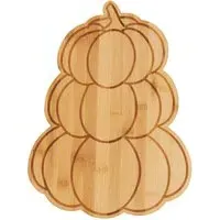Pumpkin Serving Board - Natural, Bamboo