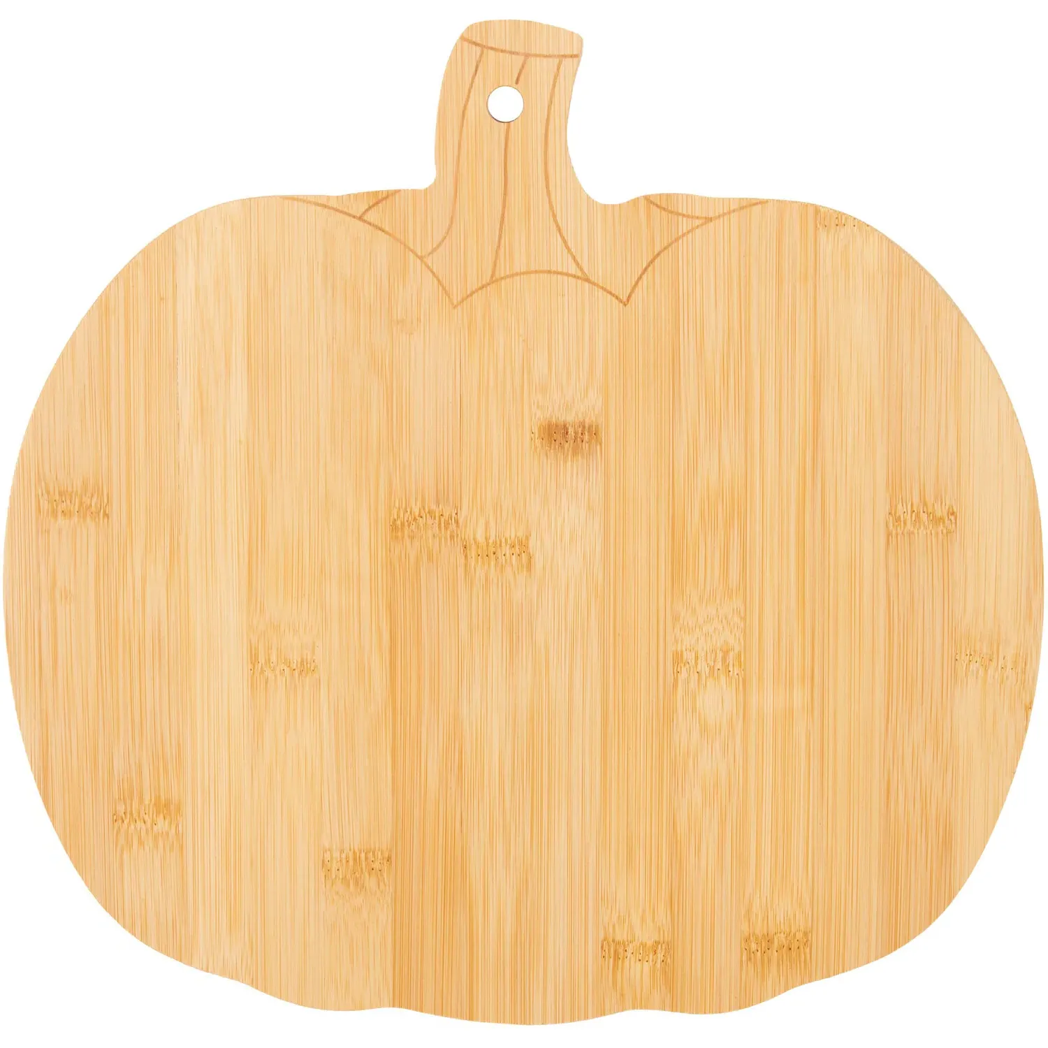 Pumpkin Serving Platter - Natural, Bamboo image