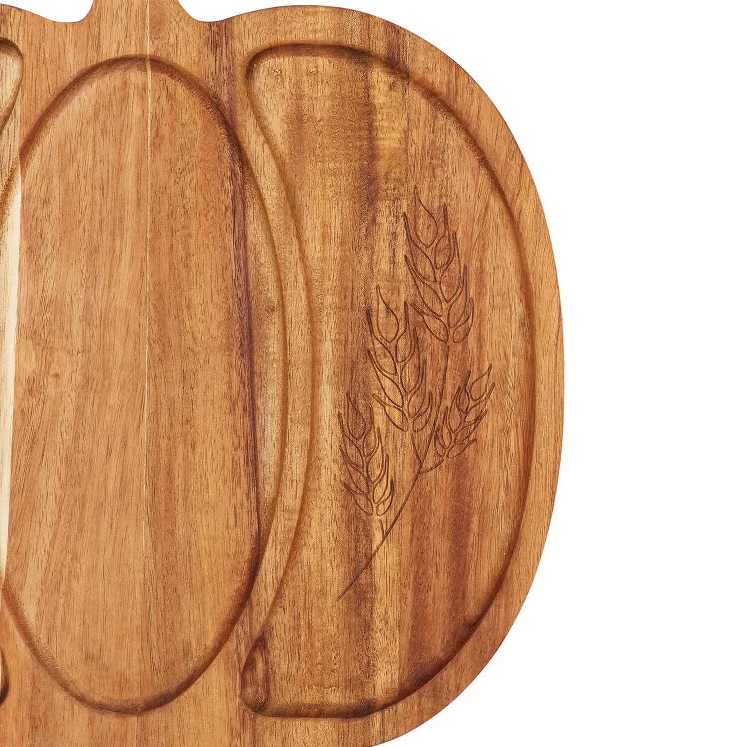 Pumpkin Serving Tray - Brown