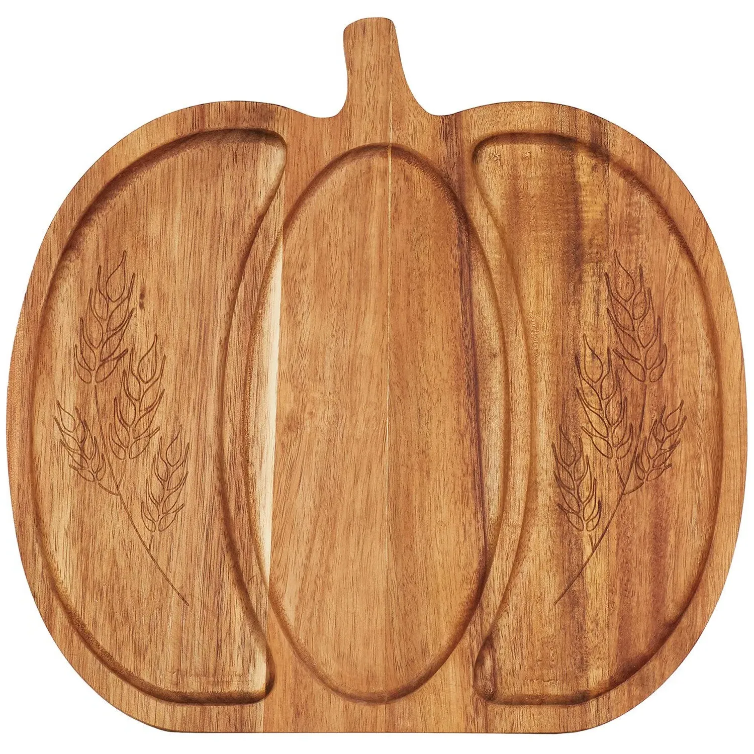 Pumpkin Serving Tray - Brown image