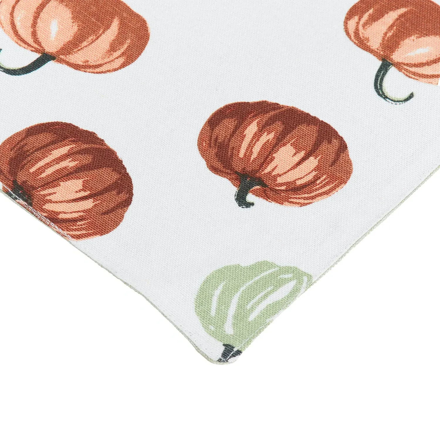 Pumpkin Table Runner - White