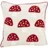 Toadstool Cushion - White