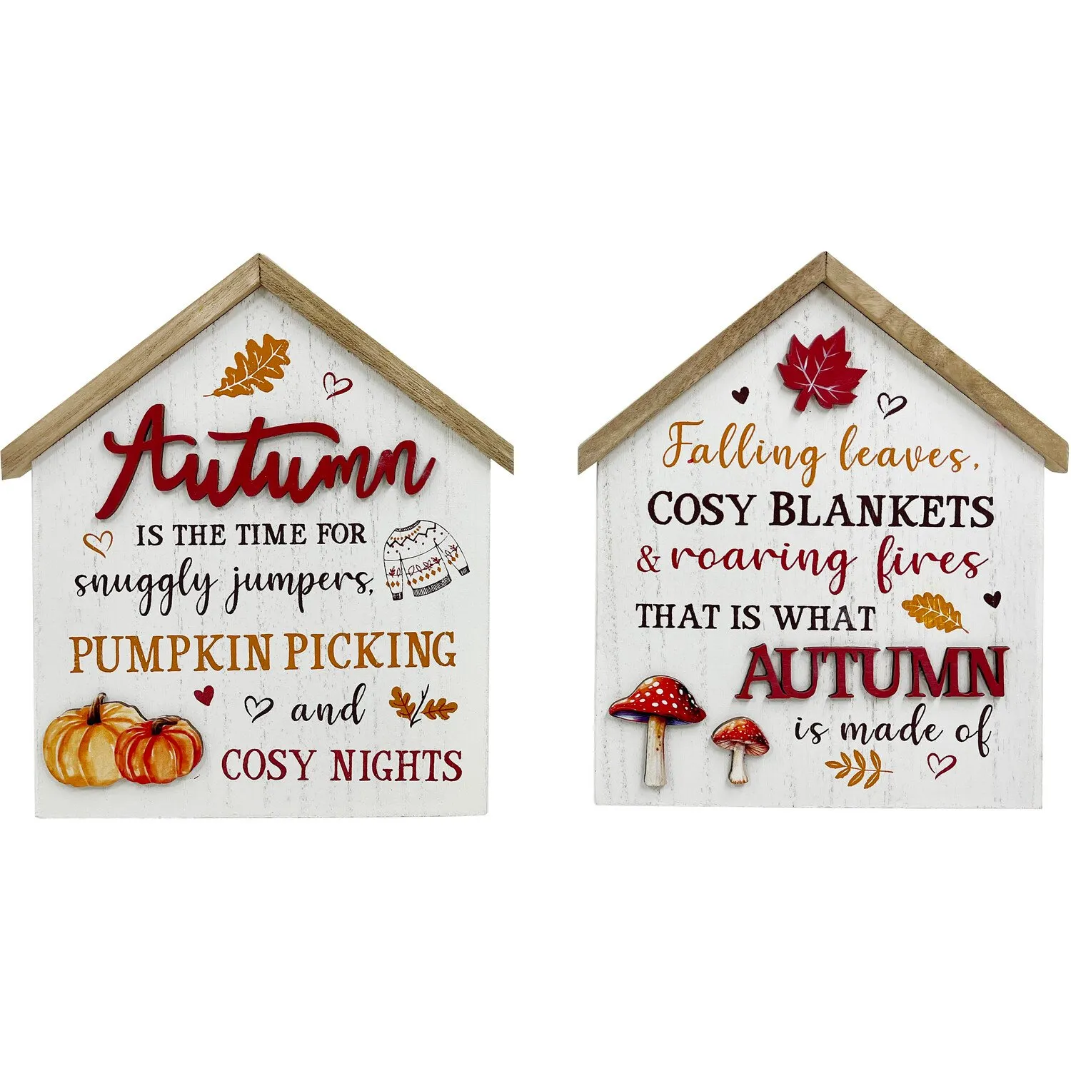 What Is Autumn Sentiment Sign - White