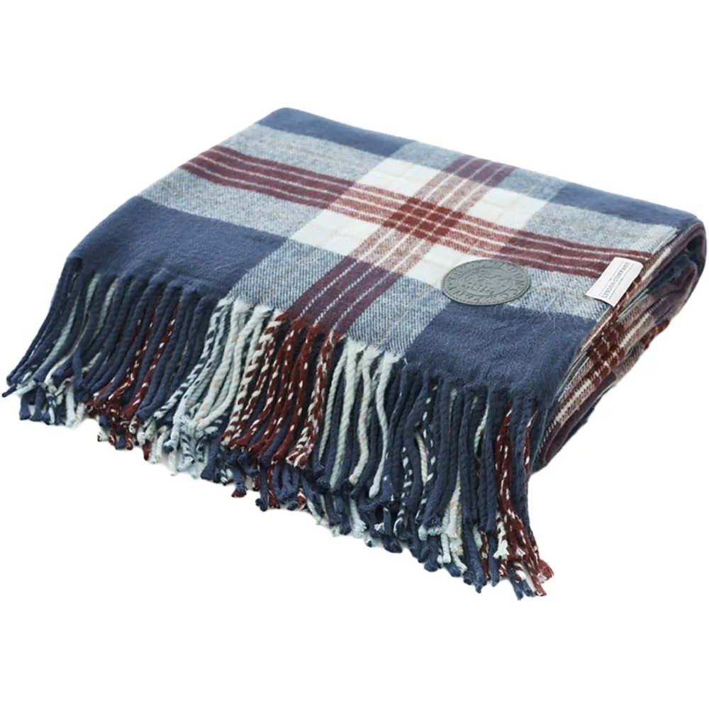 Ainsley Tartan Acrylic Throw - Multi image