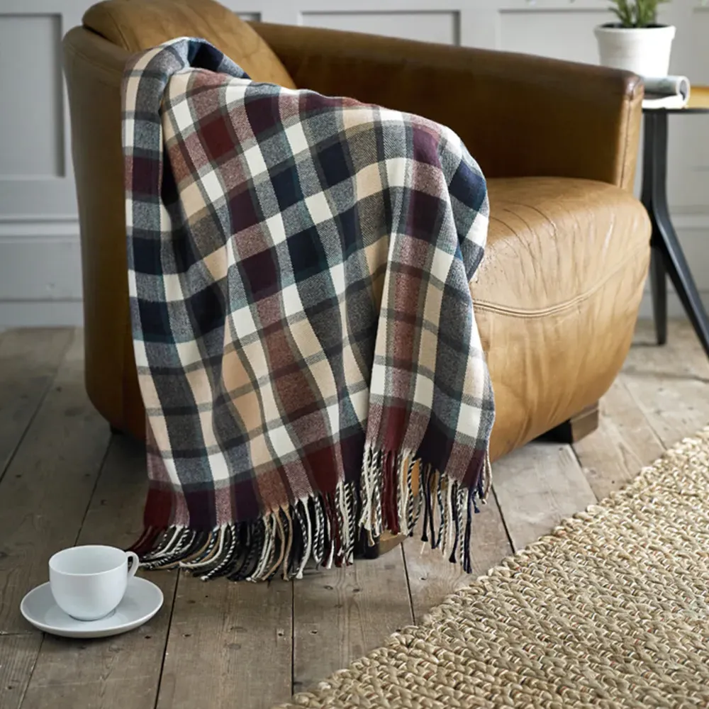Artillery Tartan Acrylic Throw - Multi