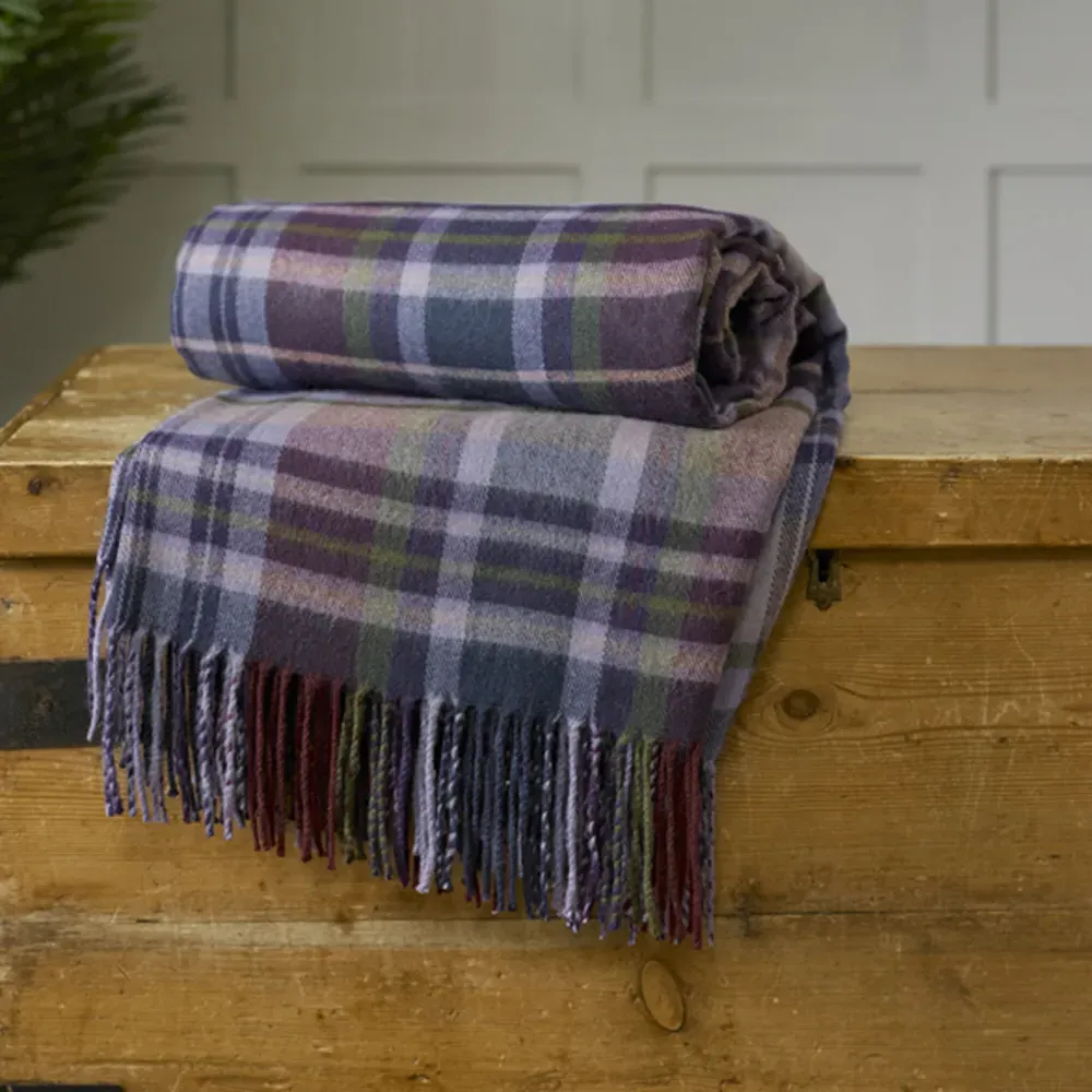 Ashewell Check Acrylic Throw - Multi