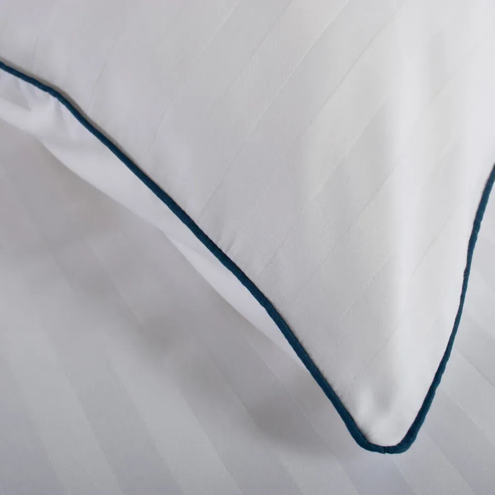 Brackley King Size Jacquard Stripe Duvet Set - Multi