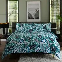 Brazil Super King Size Duvet Set - Green, Cotton