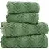 Catalonia Hand Towel 2 Pack - Green, Cotton