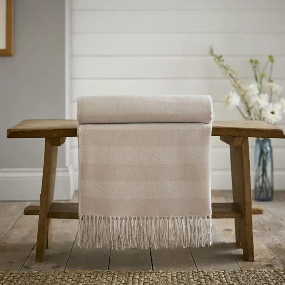 Elgin Large Plush Fleece Throw - Pink