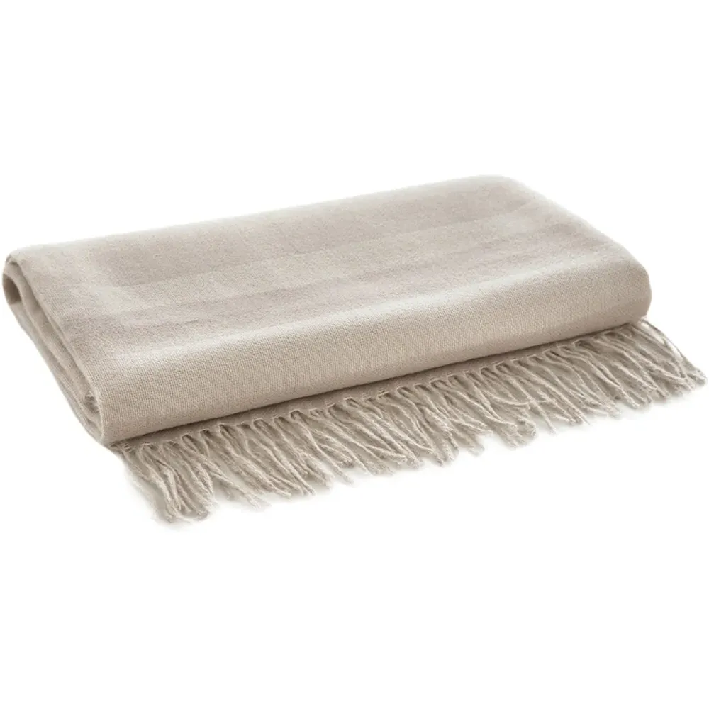 Elgin Large Plush Fleece Throw - Pink