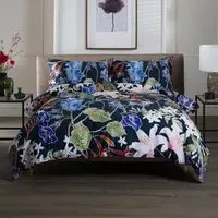 Floral Nightshade Single Duvet Set - Multi, Cotton