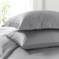 Housewife Platinum Pillowcase - Silver, Cotton