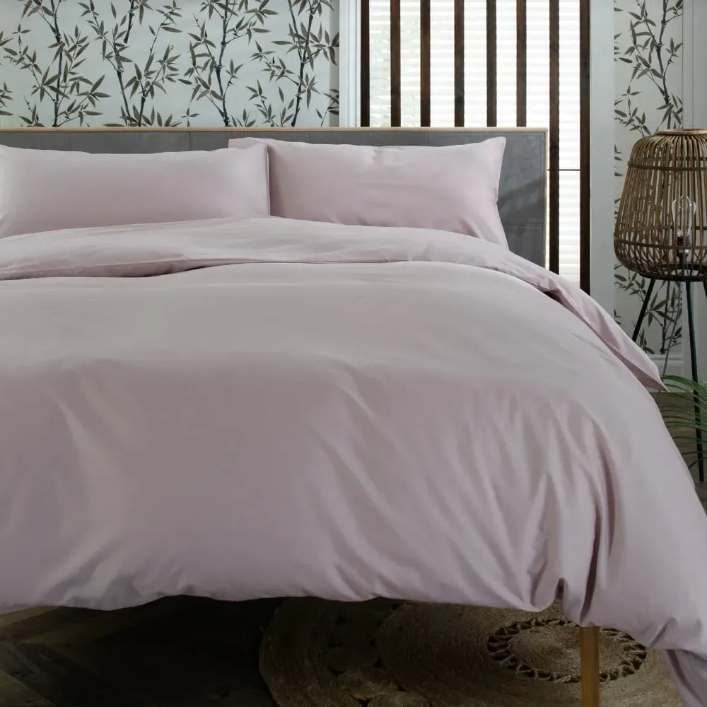 King Size Duvet Set - Pink, Cotton image